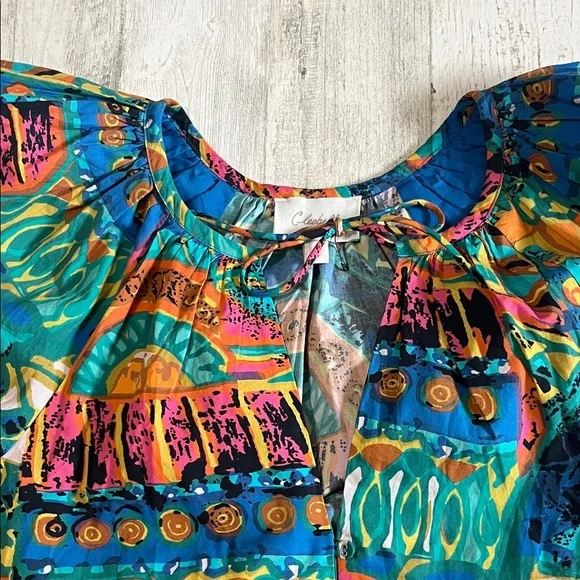 Cleobella Natia Paradiso Dress Size Small - Picture 6 of 12